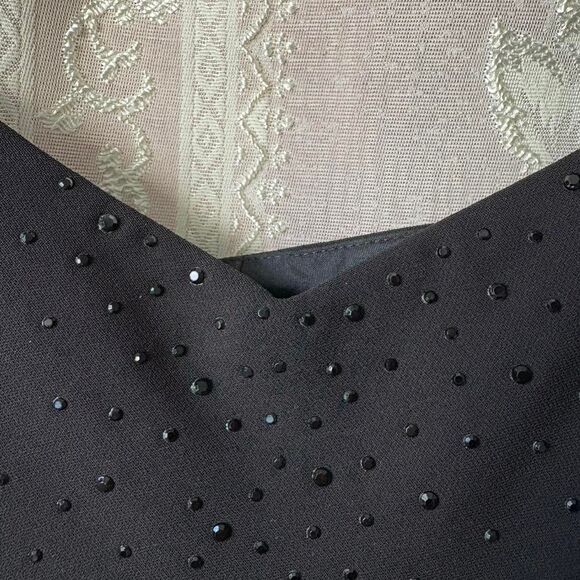 Jones New York Women's Black Cocktail Dress - Picture 7 of 7